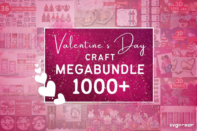 Valentines SVG Bundle | Megabundle | Craft SVG SvgOcean 