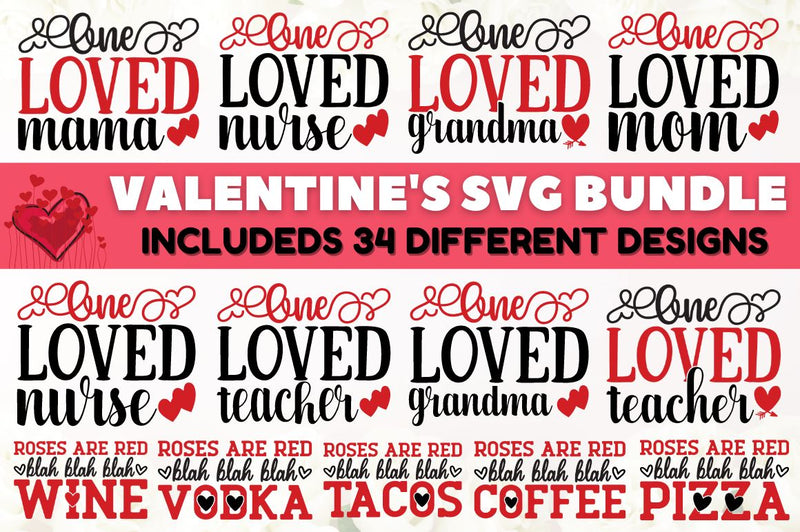 Valentine's SVG Bundle SVG Designangry 
