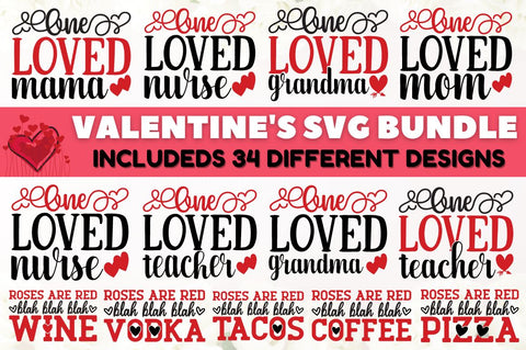Valentine's SVG Bundle SVG Designangry 