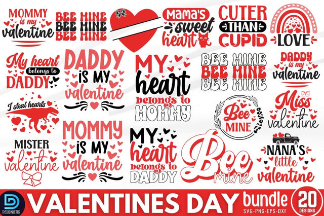 Valentines SVG Bundle SVG DESIGNISTIC 