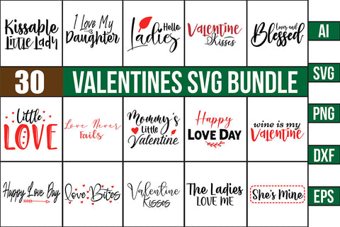 Valentines SVG Bundle SVG nirmal108roy 