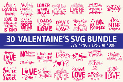 Valentines SVG Bundle SVG nirmal108roy 