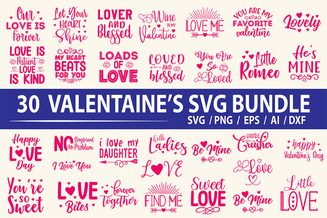 Valentines SVG Bundle SVG nirmal108roy 