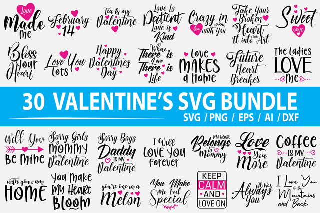Valentines SVG Bundle SVG nirmal108roy 