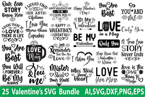 Valentines SVG Bundle SVG nirmal108roy 