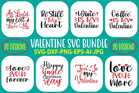 Valentine's SVG Bundle SVG Syaman 