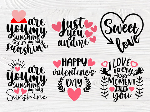 Valentines SVG Bundle, Valentine Svg, Heart Svg SVG TonisArtStudio 