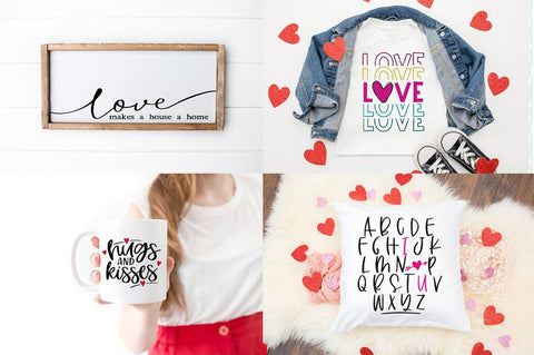 Valentines SVG Bundle - valentines day svg, love svg SVG Simply Cutz 