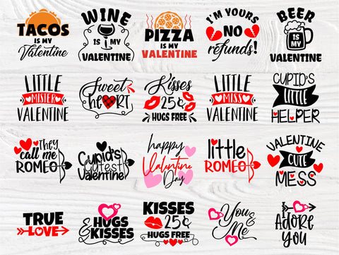 Valentine's SVG Bundle | Valentines Svg | Love Svg | Valentines cut files | Cut Files for Crafters | Cricut and Silhouette files | Heart Svg SVG TonisArtStudio 