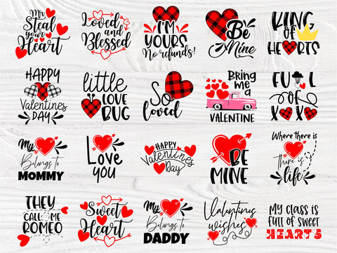 Valentine's SVG Bundle | Valentines Svg | Love Svg | Valentines cut files | Cut Files for Crafters | Cricut and Silhouette files | Heart Svg SVG TonisArtStudio 