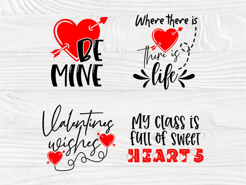 Valentine's SVG Bundle | Valentines Svg | Love Svg | Valentines cut files | Cut Files for Crafters | Cricut and Silhouette files | Heart Svg SVG TonisArtStudio 