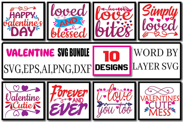 Valentines SVG Bundle Vol. 3 SVG Craftlabsvg24 