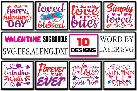 Valentines SVG Bundle Vol. 3 SVG Craftlabsvg24 