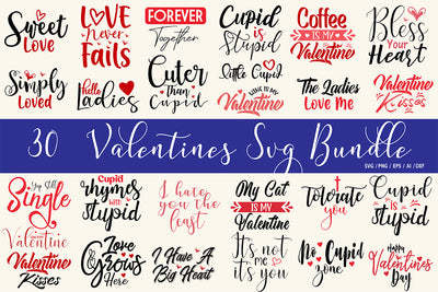 Valentines SVG Bundle, Vol 3 SVG orpitasn 