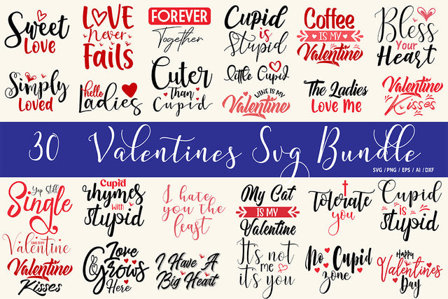 Valentines SVG Bundle, Vol 3 SVG orpitasn 