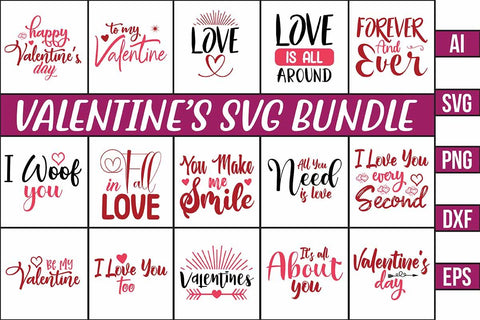 Valentines SVG Bundle ,Vol 6 SVG nirmal108roy 