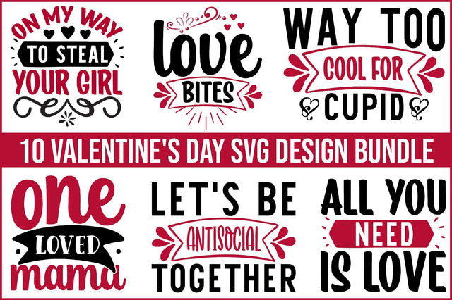 Valentine's SVG Design Bundle SVG SVGista 