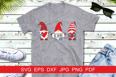 Valentines SVG | Gnomes Valentine SVG | Love gnomes SVG SVG CutsunSVG 