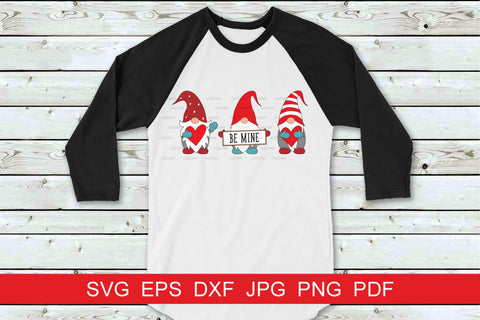 Valentines SVG | Gnomes Valentine SVG | Love gnomes SVG SVG CutsunSVG 