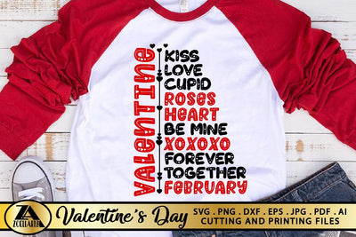 Valentines SVG Valentine Sign SVG Valentine Word Art SVG SVG zoellartz 