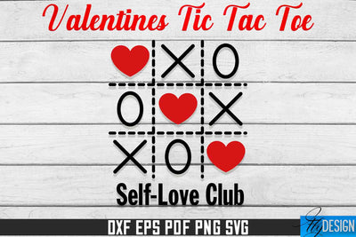 Valentines Tic Tac Toe SVG | Game SVG Design | CNC Files SVG Fly Design 