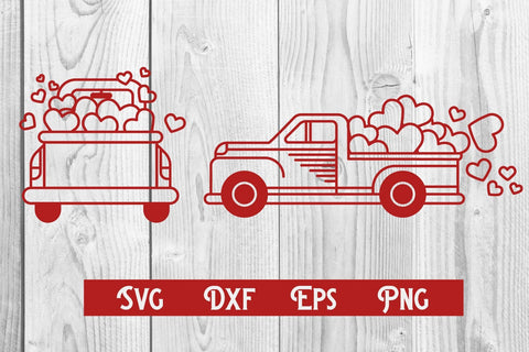 Valentines vintage Truck svg, Valentines Day SVG dadan_pm 