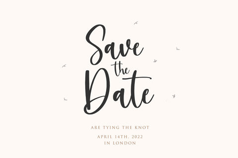 Valerina modern calligraphy font Font Balpirick 