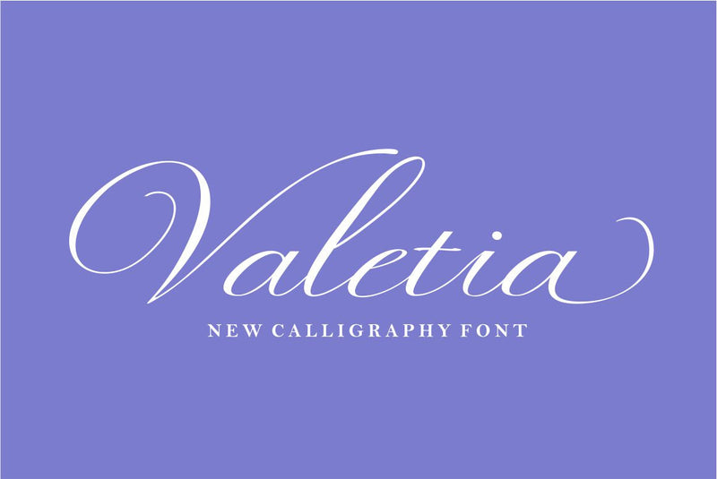 Valetia Font Rama Type 