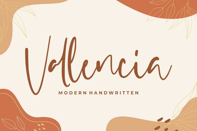 Vallencia – Modern Handwritten Font Good Java 