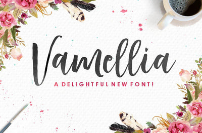 Vamellia Script Youngtype