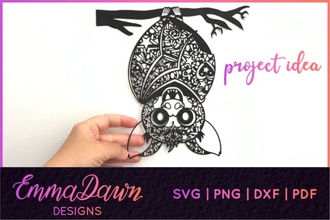 Vampire Bat SVG SVG Emma Dawn Designs 