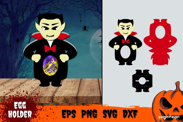 Vampire Egg Holder Template | Svg Bundle | Cut Files SVG SvgOcean 