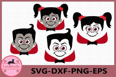 Vampire Face SVG SVG Lerastudio 