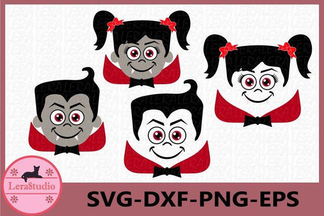 Vampire Face SVG SVG Lerastudio 