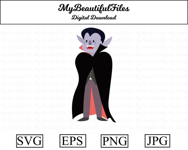 vampire - halloween SVG MyBeautifulFiles 