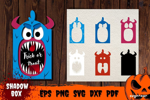 Vampire Pop Up Card Template | Pop-up | Cut Files SVG SvgOcean 