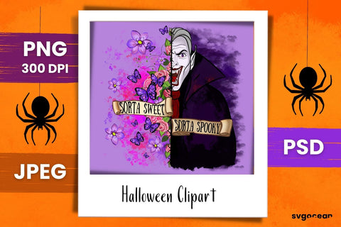 Vampire Sublimation | PNG Bundle | Sorta Sweet Sorta Spooky SVG SvgOcean 