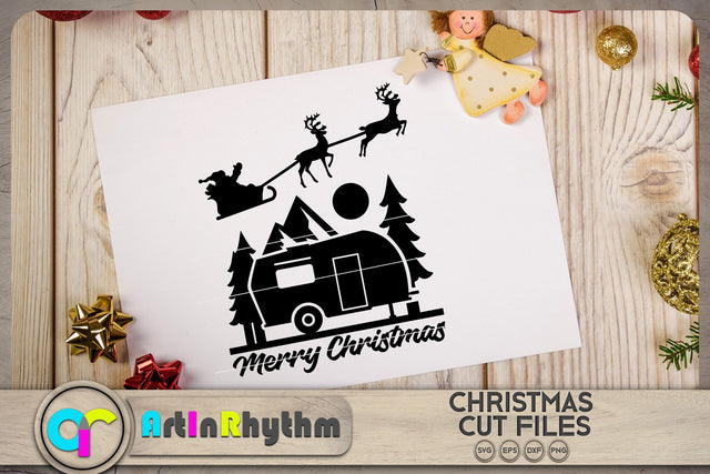 Van life Christmas SVG, Camping Christmas SVG SVG Artinrhythm shop 