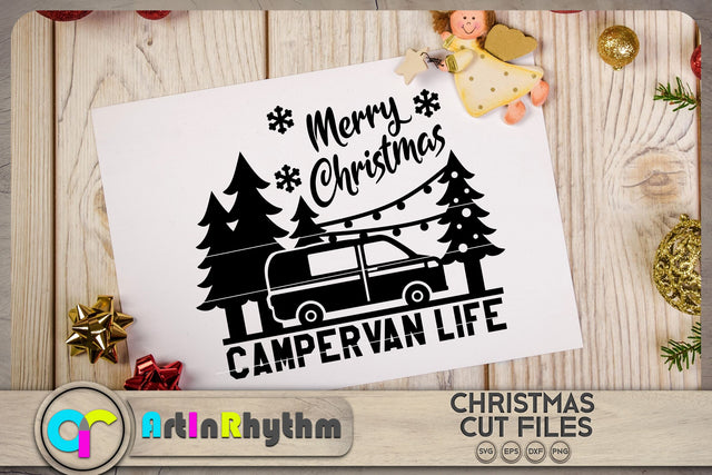 Van life Christmas SVG SVG Artinrhythm shop 