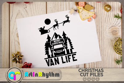 Van life SVG, Merry Christmas SVG SVG Artinrhythm shop 