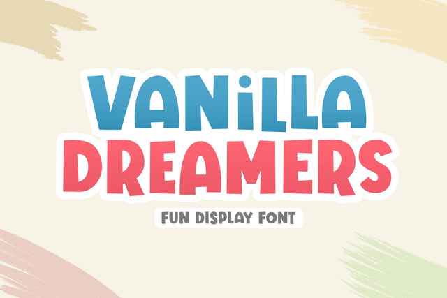 Vanilla Dreamers Font Hayletter Creative 