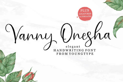 Vanny Onesha Font Youngtype 