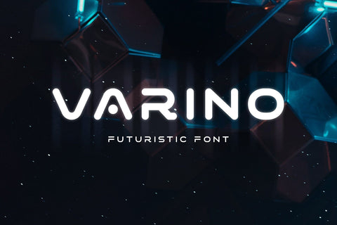 Varino - Futuristic Font Arterfak Project 