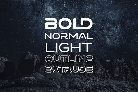 Varino - Futuristic Font Arterfak Project 