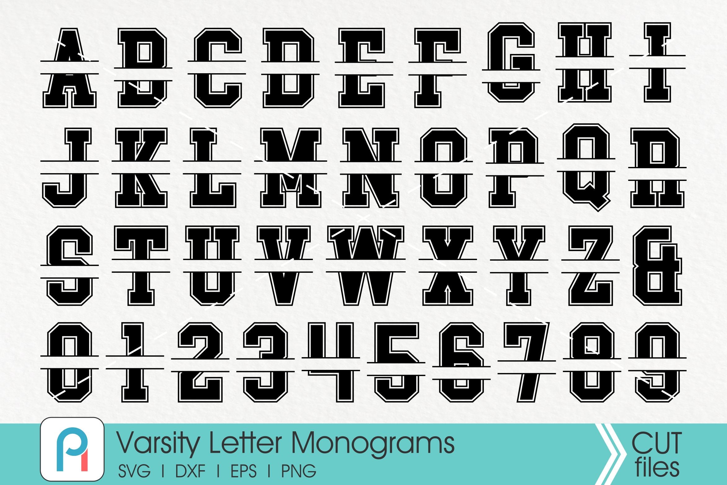 Jersey Letters Font
