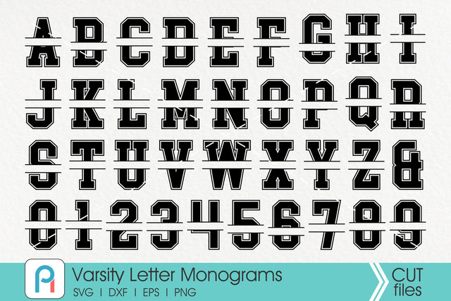 Varsity Font Svg, Jersey Font Svg, College Font Svg, Sports Font Svg Pinoyart Kreatib 