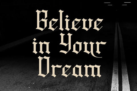 Vasavine Blackletter Font Irvan Randi 