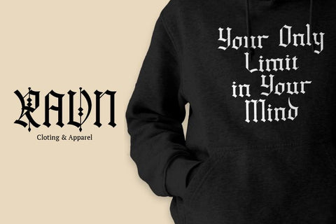 Vasavine Blackletter Font Irvan Randi 