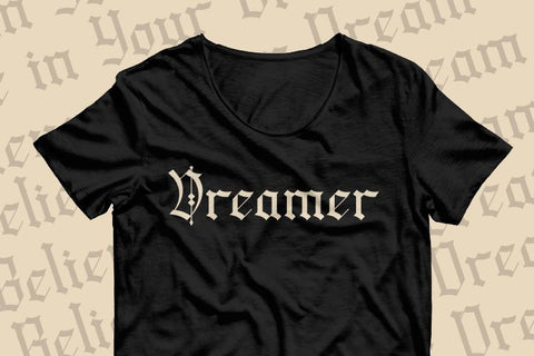 Vasavine Blackletter Font Irvan Randi 