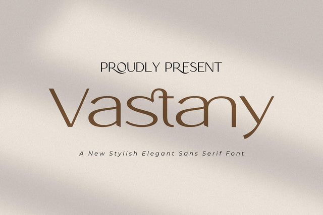 Vastany Font Madatype Studio 